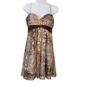 BCBG Silk Blend Empire waist babydoll y2k vibes Fairy Grunge Whimsigoth